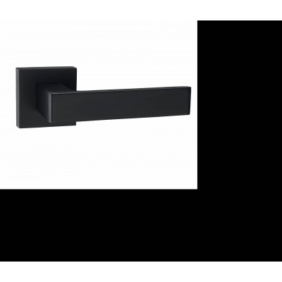 Modern Door Handle Black Square Door Handle